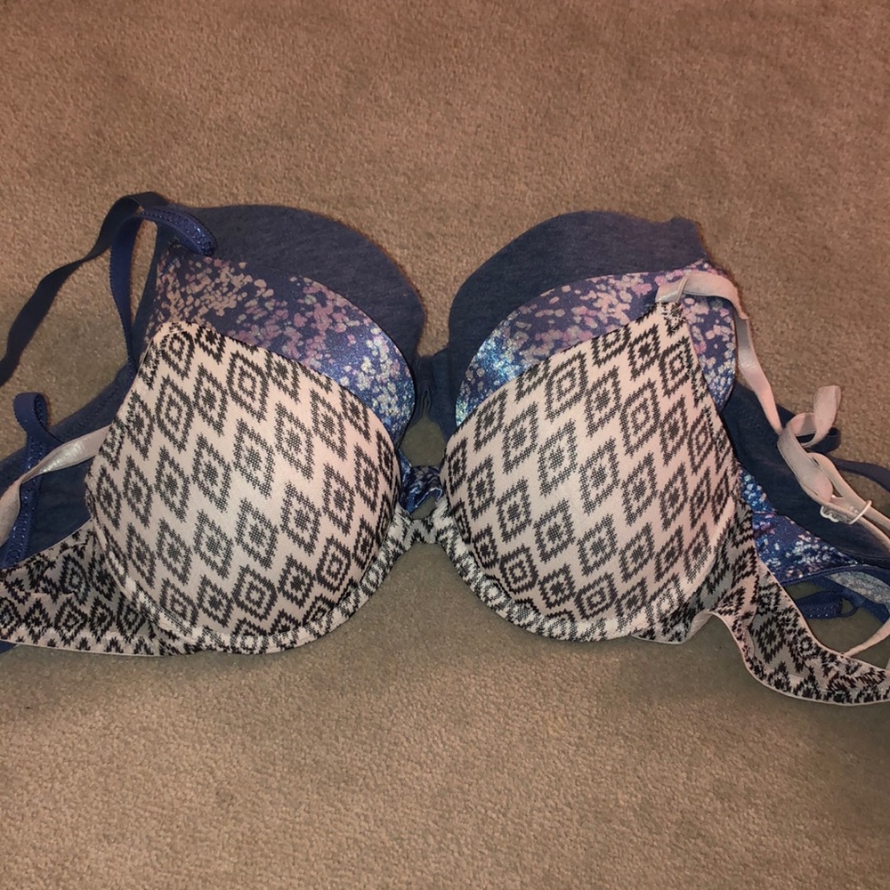 Target bras set of 3 size 34B